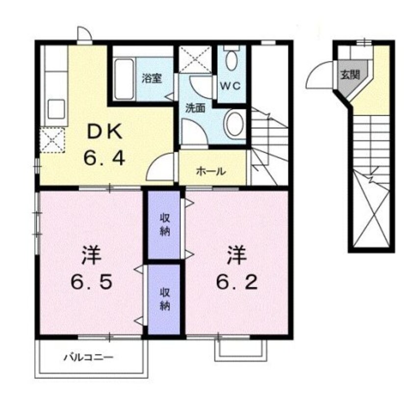間取図 グレイス・フル・エンブレスＧⅡ
