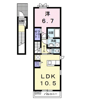 間取図 カーサ・エスベランサ