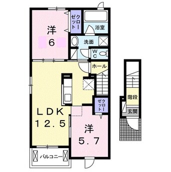 間取図 レガート春日Ⅰ