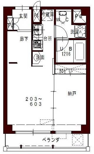 間取り図 コリドールベルエア