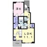 カナイＡ 1LDKの間取り
