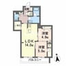 クインテット 2LDKの間取り