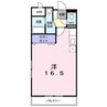 エトワール 1Rの間取り