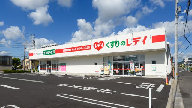 くすりのレデイ木太店(ドラッグストア)まで230m サンライフ八坂　Ｂ棟 