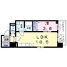 アルテミスコート 1LDKの間取り
