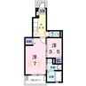 サン・ロイヤルガーデンⅢ 1SKの間取り