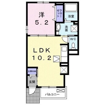 間取図 テール　フェルティル　Ⅱ