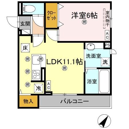 間取り図 リエートパーク