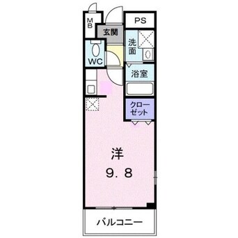 間取図 パークサイド今里