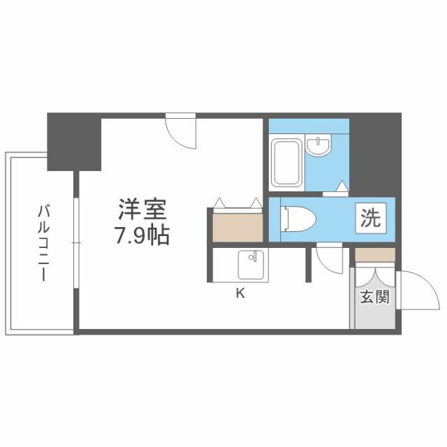 間取り図 アストリア北大前