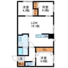 MJクレスト麻生 3LDKの間取り