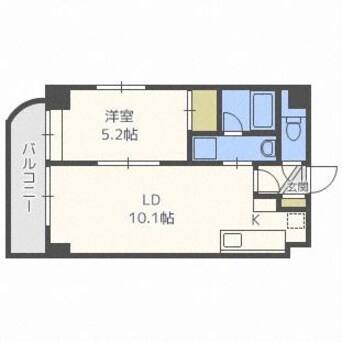 間取図 さくらハイツ３