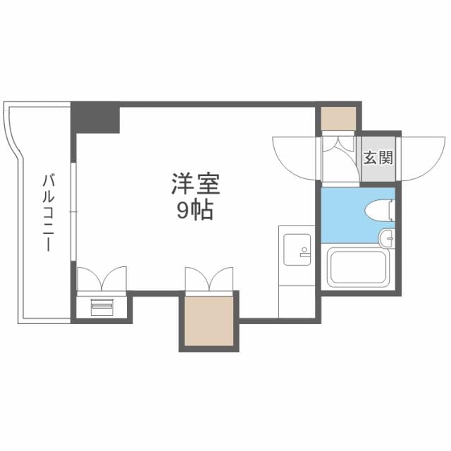 間取り図 シティハイムN15A棟