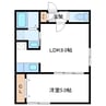 プレドニア南麻生 1LDKの間取り