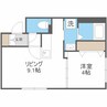 PRESTIGEA　N17　プレステージアN17 1LDKの間取り