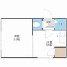 グレースＭＳ 1DKの間取り