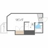 クレストコート北大前 1Kの間取り