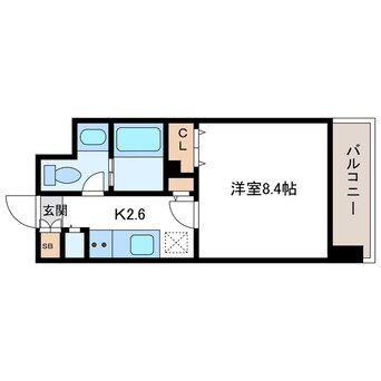 間取図 レジディア北三条