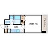 レジディア北三条 1Kの間取り