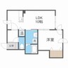 マイスター渋谷マンション 1LDKの間取り