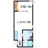 S-STUDIO　エススタジオ 1LDKの間取り
