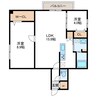 CHIARO SAPPORO　キアロサッポロ 2LDKの間取り