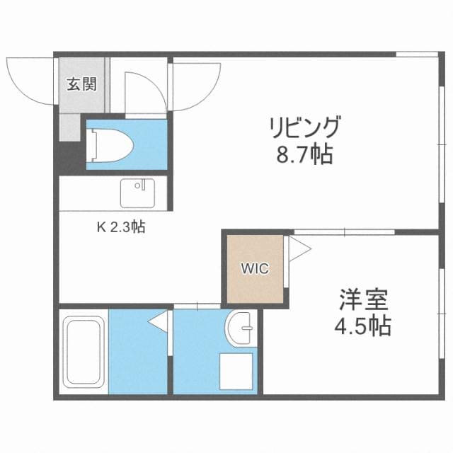 間取り図 Majestic Life札幌桑園　マジェスティックライフ札幌桑園