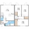 クレールⅠ 3LDKの間取り