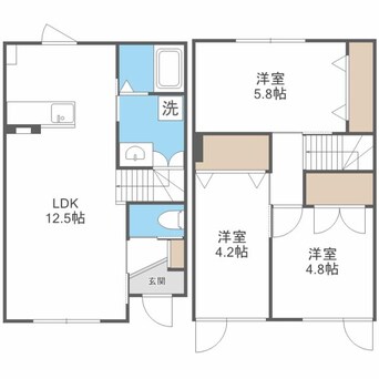 間取図 クレールⅡ