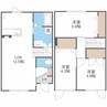 クレールⅡ 3LDKの間取り