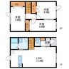 ラポルティ北19条 3LDKの間取り