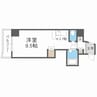 αNEXT北15条　アルファネクスト北15条 1Kの間取り