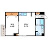 プレゼンスN9　D棟 1LDKの間取り