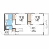 ASTAGE八軒　アステージ八軒　 2LDKの間取り