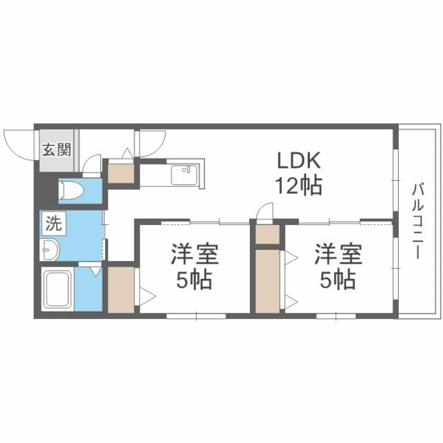 間取り図 ASTAGE八軒　アステージ八軒　