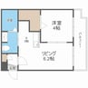 VILLAGE北大通壱番館　ヴィレッジ北大通壱番館 1LDKの間取り