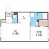 コンソラチュール札幌駅東 1LDKの間取り