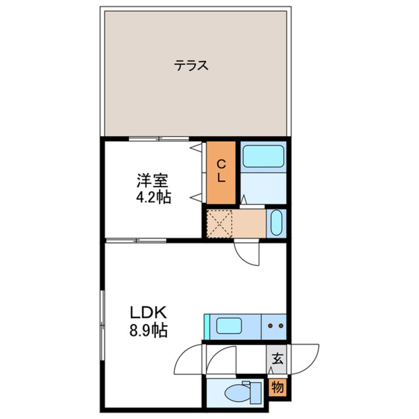 間取図 GIULIA197　ジュリア197