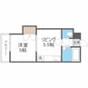 アルファレジデンス北22条　旧ブルーベル北22 1DKの間取り