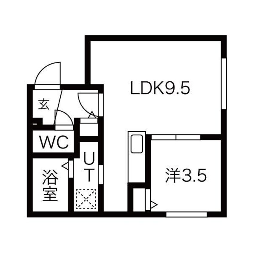 間取図 ウェルステージN15
