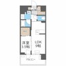 クリオ札幌グランクラス 1LDKの間取り