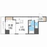 アルファスクエア北15条 1LDKの間取り