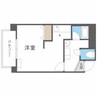 ポレール北大館 1Kの間取り