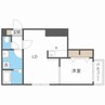 somnium八軒　ソミューム 1LDKの間取り