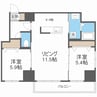 グラン札幌 2LDKの間取り