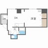 ティアラパレス北大前 1DKの間取り