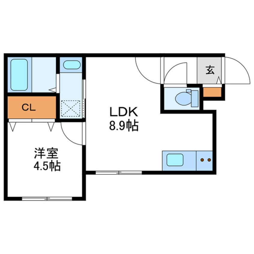 間取図 Le Priesta プリエスタ