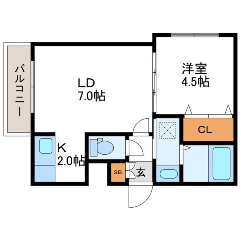 間取図 ミュスカ
