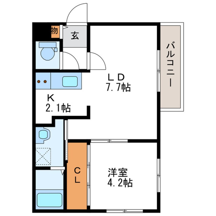 間取図 Southern Spot　サザンスポット
