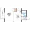 FINE CREST N12　ファインクレストN12 1DKの間取り